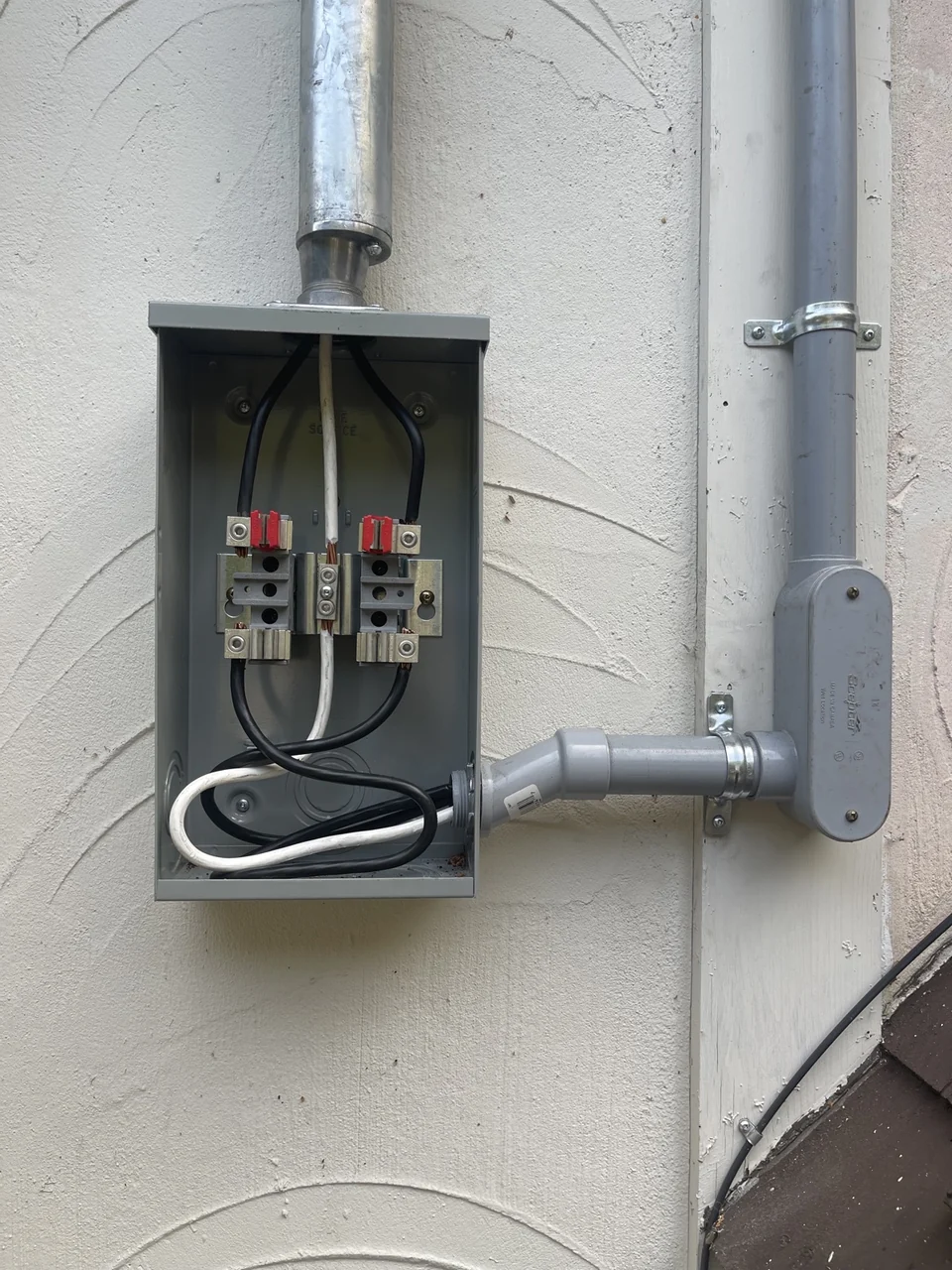 Electrical conduit and safety upgrade by Tesla Pro Electric Inc.